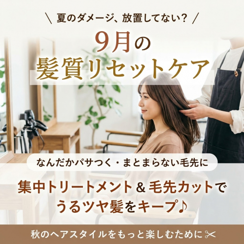 髪質リセットケア